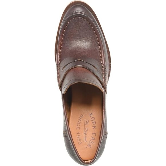 Kork-Ease Genuine Leather Womens Size 11 Brown Loafers Shoes NEW NIB $180 MSRP - Picture 2 of 7